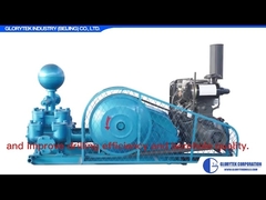 Horizontale modderpomp met dubbele cilinders