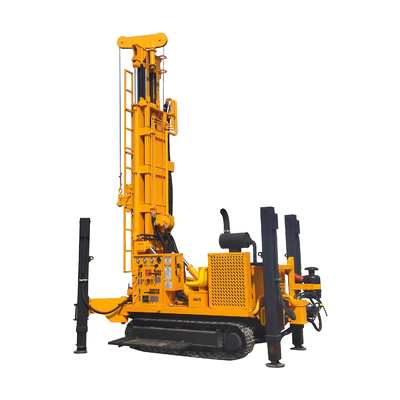diesel Gl400s 400m Waterput die Rig Machine Dth Hydraulic Steel-Spoorchassis boren
