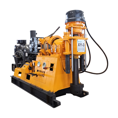XY-3 Core Sample Drill Rig 100/250/300/600m Diepte 300/200/150/75mm Gatdiameter