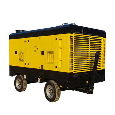 GLORYTEK borend Rig hulpmiddelen Diesel Engine Driven-Luchtcompressor Draagbaar voor Industrieel