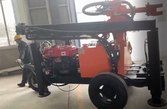 Draagbare boormachine voor waterputten GL130T in smalle gebieden