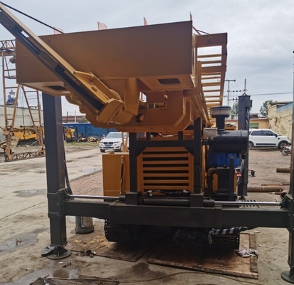 GL350S volledig Hydraulische Spoor Opgezette BoorgatBoorinstallatiemachines voor 350m die boren