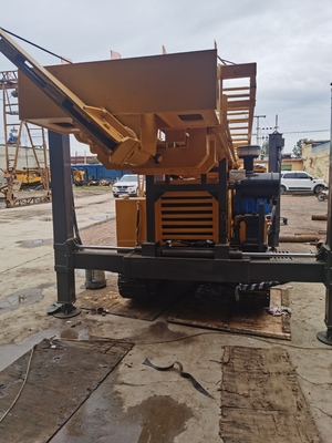 GL350S volledig Hydraulische Spoor Opgezette BoorgatBoorinstallatiemachines voor 350m die boren
