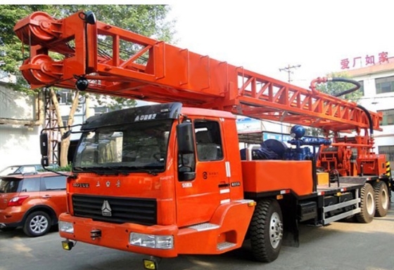 Roterende Vrachtwagen Opgezette Boringsmachine Multifunctionele 400m 6X4