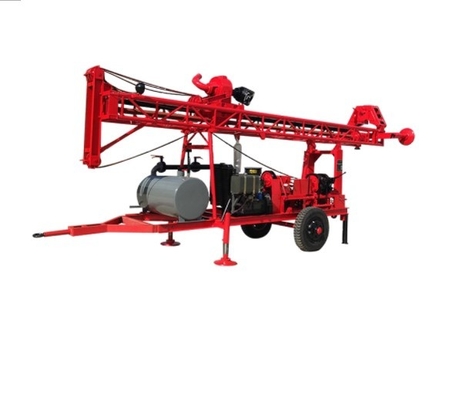 Klein Boorgat gl-II de Machine van de Waterboring met Aanhangwagentype 200m Diepte