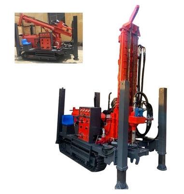 Boorgat Waterput Boorgat Kruipwiel Type Dieselmotor Hydraulisch Roterend