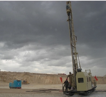 Flexibel Hardrock Boormateriaal, onderaan de Gatenboor Rig For Gold Mining
