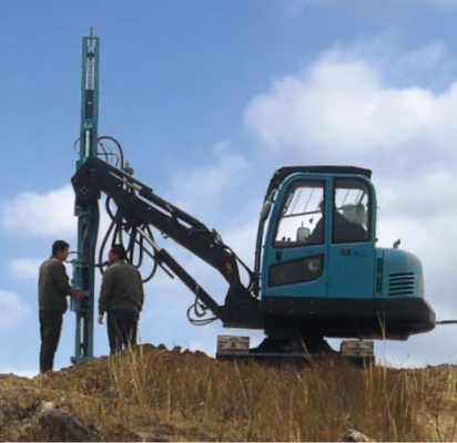 30m Blasthole Mijnbouw en Boringsmateriaal2.4mpa Hoge druk voor Helling het Verankeren