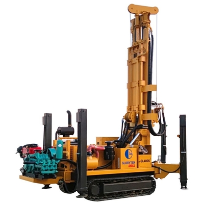 400M Borehole Boren Rig, Machine van de Waterpoelboring 92KW de Diesel