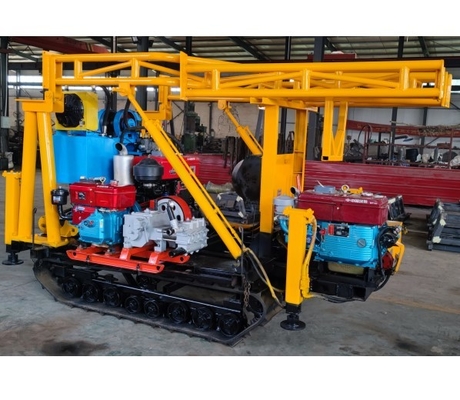 250m Put die van het Hardrock de Draagbare Water Rig Machine kruiper Mounted boren