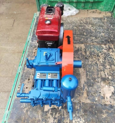 BW160 de Pomp van de boormodder met Type van Dieselmotor7.7kw het Horizontale Drie Cilinder