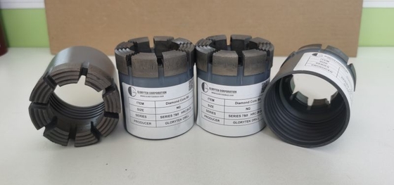 HK NQ Doordrongen Diamond Bits 30mm Kroonhoogte voor de Boring van de Draadlijn