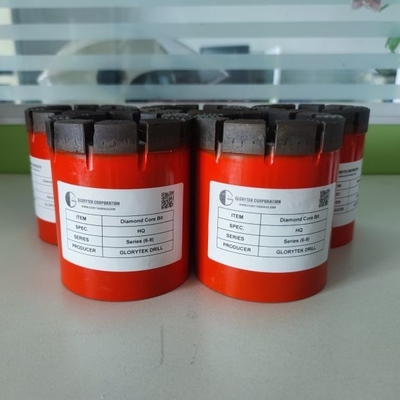 HK Doordrongen Diamond Core Bits For Geological-Exploratiemijnbouw