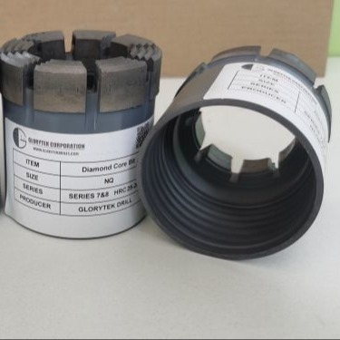 HK PQ van Hardrockdiamond core drill bits NQ rangschikt Multifunctioneel