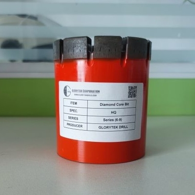 Bq Nq HK Pq Doordrongen Diamond Core Bits With Reaming Shell
