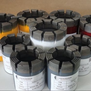 Bemonstering Diamond Impregnated Drill Bit, de Hardrock van HK Diamond Core Bit For Soft