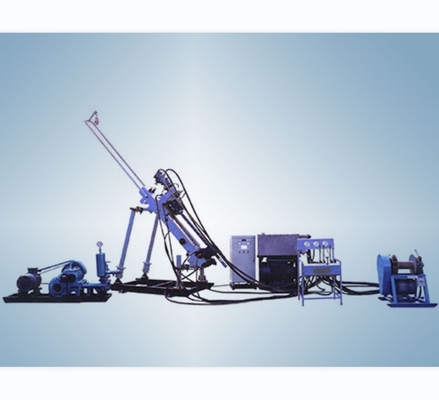 de volledige hydraulische ondergronds 500m installatie van de kernboor voor geologische exploratie