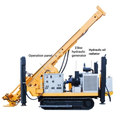 800m de Hydraulische Boor Rig Machine For Core Sampling van de Kruippakjeexploratie