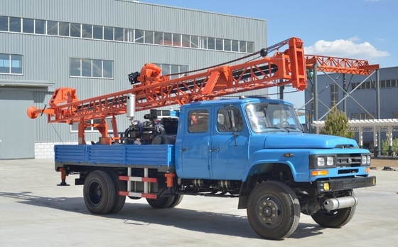 Diep 350m Opgezette de Vrachtwagen van de Boorrig top drive off road van de Waterput