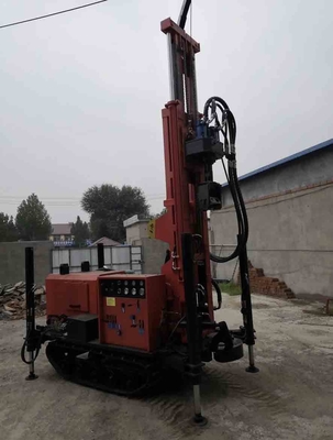 Boorgat gl-180R 180 Meters van de Waterput de Boorrig full hydraulic rubber crawler