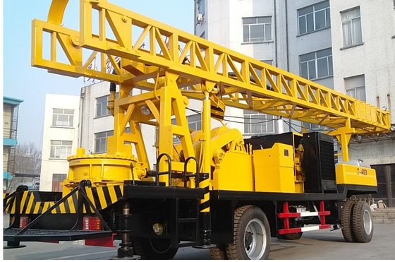 Diepte 400m waterput boorrig Truck gemonteerde boorgat machine met autoloader
