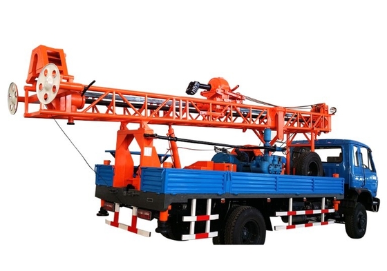 GL-IIA 300 m diepte waterboormachine op vrachtwagen gemonteerd voor harde rotsen