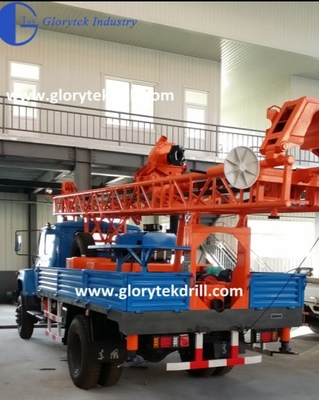 Dth boorgat waterput boorinstallatie vrachtwagen gemonteerd 300 m draagbare machine