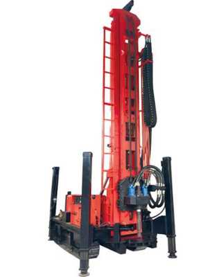 Gl500s Diesel Engine Well Drilling Machine Crawler voor boorgatboor