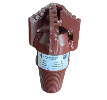 Mijnbouw Pdc Drag Cutters 5 Wing 131mm Mijnbouwmachines Onderdelen