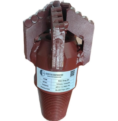 5 bladden 131 mm Pdc boorstuk trek voor waterput boren