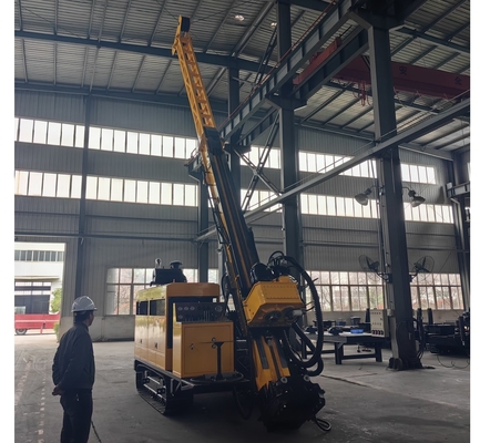 Draadlijn Diamond Core Exploration Drilling Rigs GLXD-5 aangedreven door volledig hydraulisch systeem