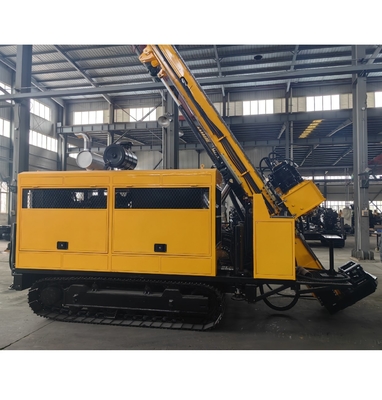 Draadlijn Diamond Core Exploration Drilling Rigs GLXD-5 aangedreven door volledig hydraulisch systeem