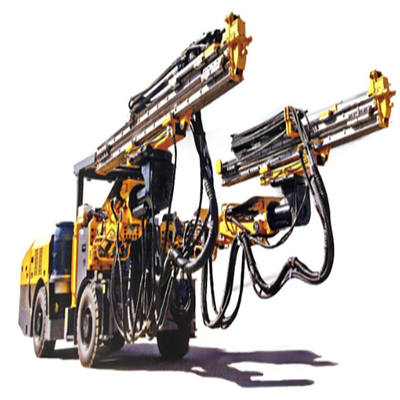 Diesel-aangedreven Jumbo-boorplatform met dubbele boom CYTJ45/2 Mining Hydraulisch