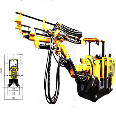 Rock Jumbo Boor Rig Machines Single Boom Model CYTJ45D