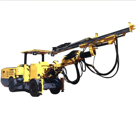 120° Swing Of Moving Boom Verticale Schacht Boren Jumbo Krachtig Voor 4-12 Schacht Diameter