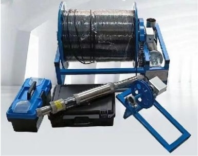 Boorgatcamera met 200 meter kabellengte en touchscreen besturing voor de bouwindustrie