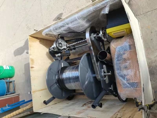 Boorgatcamera met 200 meter kabellengte en touchscreen besturing voor de bouwindustrie
