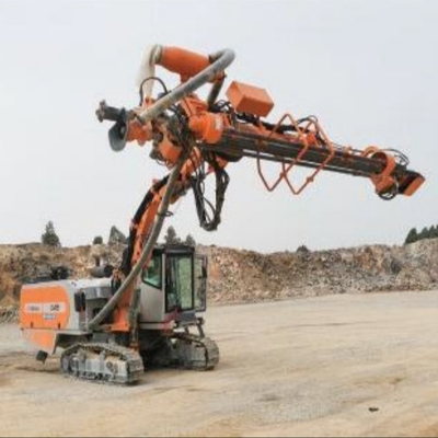 Geïntegreerde luchthamer DTH-oppervlakteboormachines met ingebouwde luchtcompressor