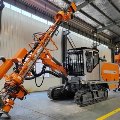 Goudmijnbouw Blasthole Drill Rig Machines Portable Integrated DTH Surface Drill / Drilling Rig