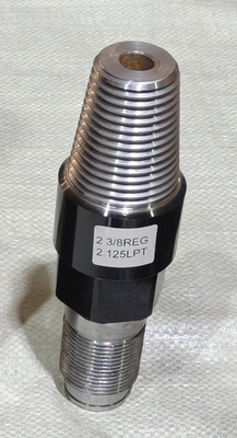 Booradapter 2 3/8' Reg Pin × 2.125' LPT HEX Pin Voldoet aan industrienormen
