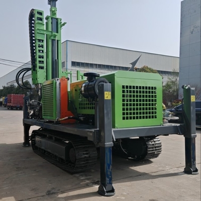 HQ NQ Geologische Exploratie Boorplatformen Crawler Type Volle kern Hydraulisch Rotary