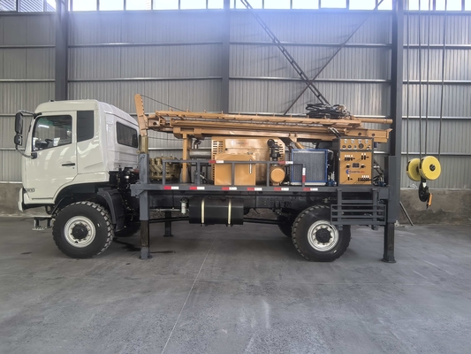 GL500T Hydraulische truck gemonteerd boorgat waterput boorapparaat voor diepe put