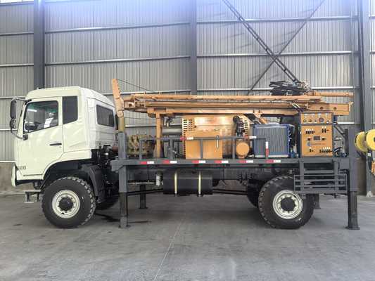 GL500T Hydraulische truck gemonteerd boorgat waterput boorapparaat voor diepe put