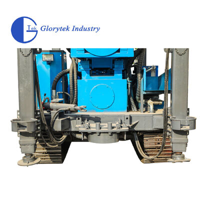 GL600S Crawler Water Well Drill Rig met 105-500mm Diameter 176kw Dieselmotor en Hydraulische Rotary Drilling