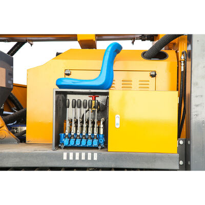 Volledig hydraulisch GL180R Rubber Crawler Type Water Well Drill/Drilling Rig Voor 180m Diepte