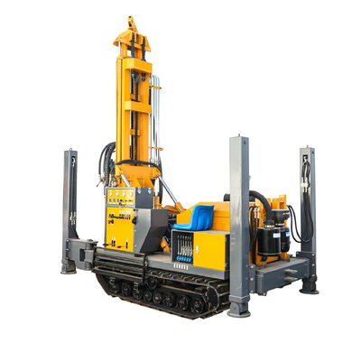 GL180R Rubber Crawler Type Waterput Boor/Boorplatform Boorputten met geothermische pomp