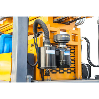 GL180R Rubber Crawler Type Waterput Boor/Boorplatform Boorputten met geothermische pomp