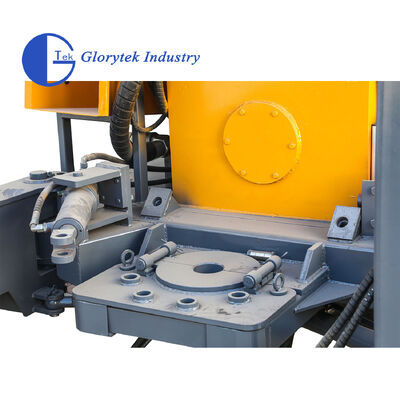 Rubber crawler type waterput boor/boorplatform Boor voor geotechnisch onderzoek