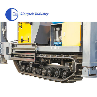 Rubber crawler type waterput boor/boorplatform Boor voor geotechnisch onderzoek