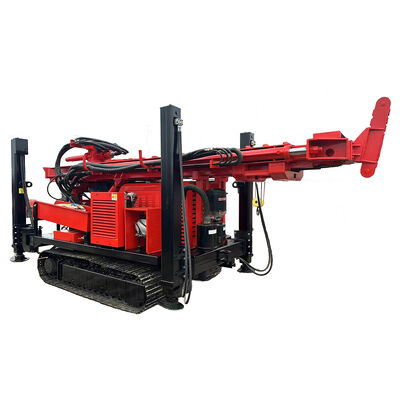 GL350S Crawler Water Well Drill/Drilling Rig for 350m Drilling Depth and 105-325mm Hole Diameter